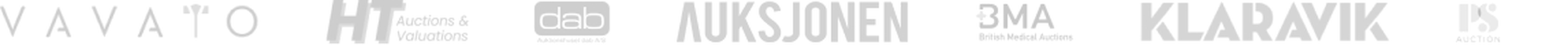 Partner auction houses: VAVATO, HT Auctions & Valuations, dab, Auksjonen, BMA, Klaravik and PS Auction